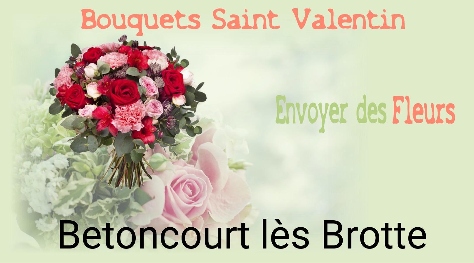 Roses de Saint-Valentin livrées à Betoncourt-lès-Brotte